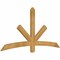 Ekena Millwork Alberta Rough Sawn Timber Gable Bracket, Western Red Cedar, 72"W x 36"H x 2"D x 4"F, 12/12 Pitch GBW072X36X0204ALB00RWR - alternate 3